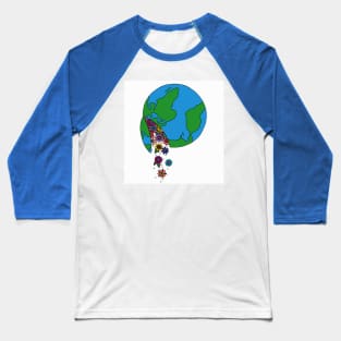 Beautiful Earth Baseball T-Shirt